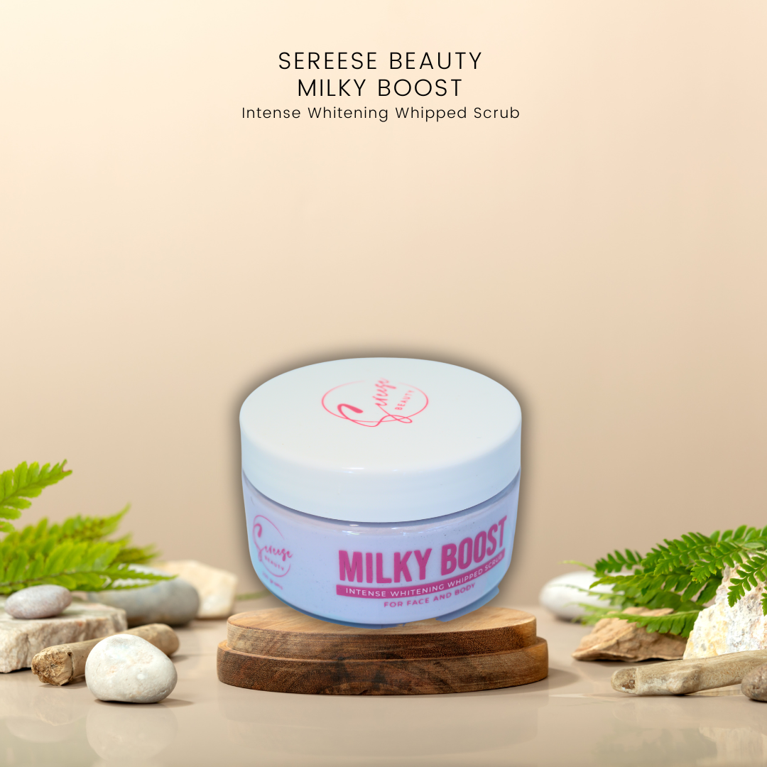 Milky Boost Intense Whitening Whipped Scrub