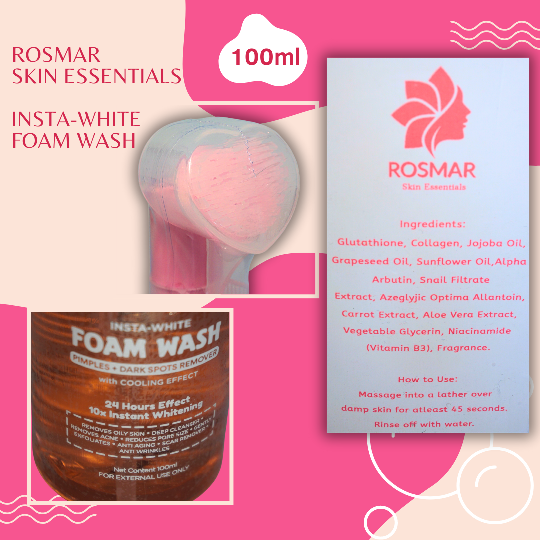 Insta-White Foam Wash