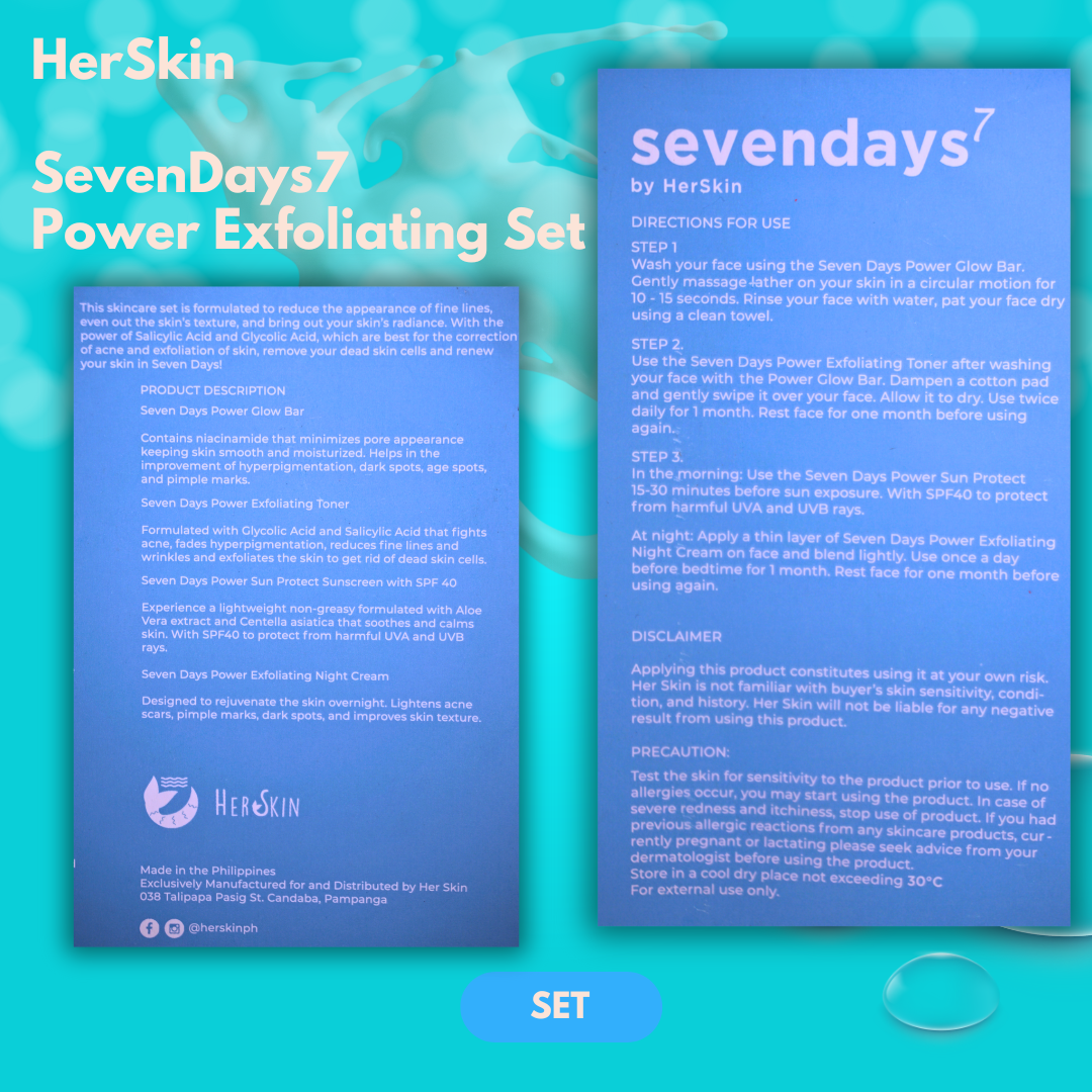 Sevendays Power Exfoliating Set