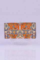 Oriental Pattern Multicolor Large Wallet