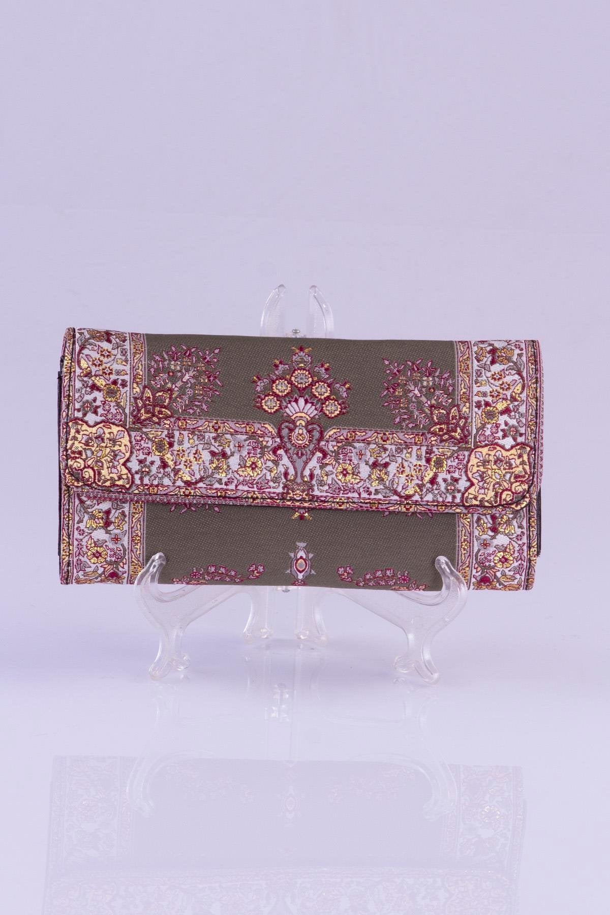 Oriental Pattern Multicolor Large Wallet