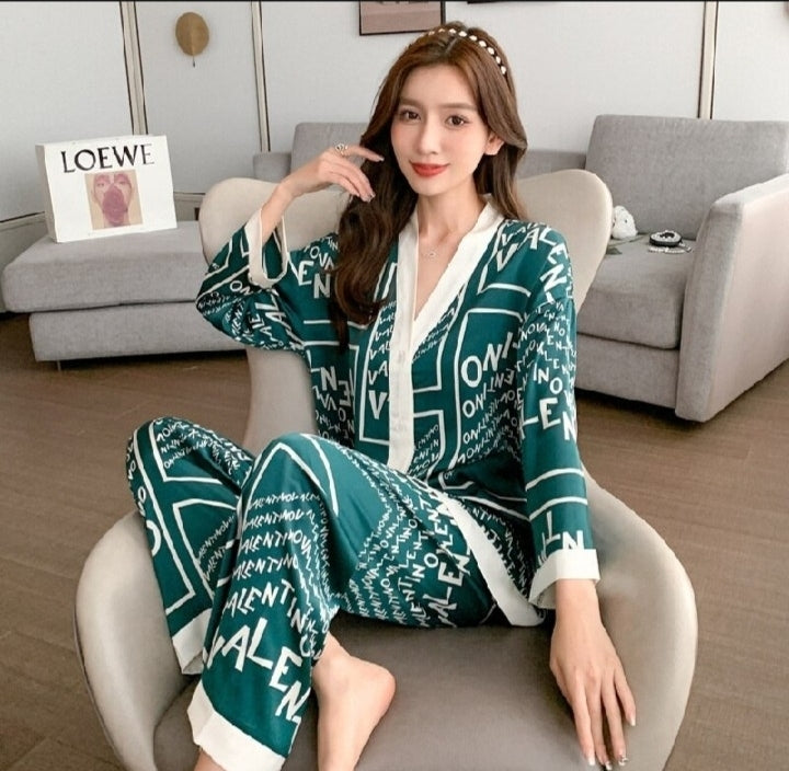 Kimono Silk Sleeping Wear