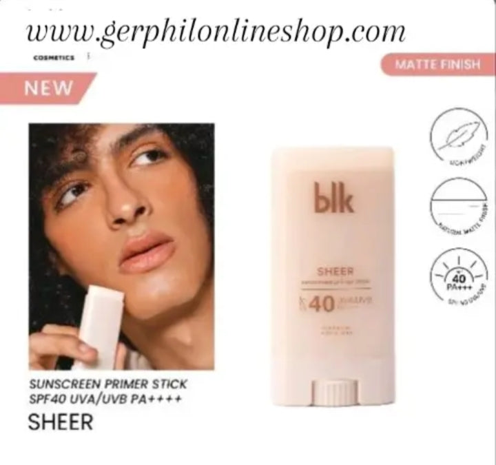 Blk Sheer Sunscreen Primer Stick