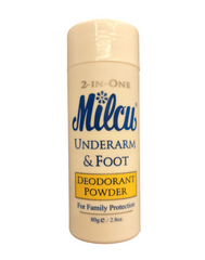 Milcu Deodorant-Puder für Achseln und Füße, 80 g