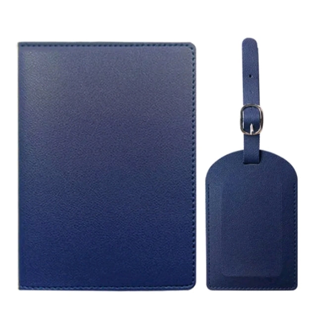 Free Custom Name Passport Cover and Luggage Tag