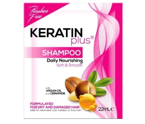 Keratin Plus Shampoo 12 sachets