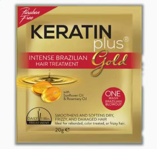 Keratin Plus Gold 12 sachets