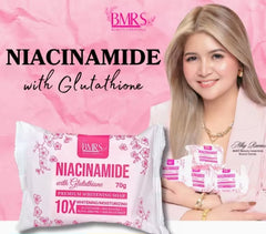 BMRS Niacinamide with Glutathione Premium Whitening Soap 70g