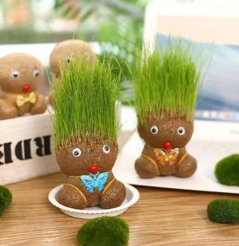 Grass Head Doll