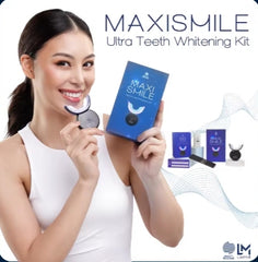 MAXI SMILE Ultra - Teeth Whitening Kit 2024 Model Professional Rechargeable Wireless 32 LED Light