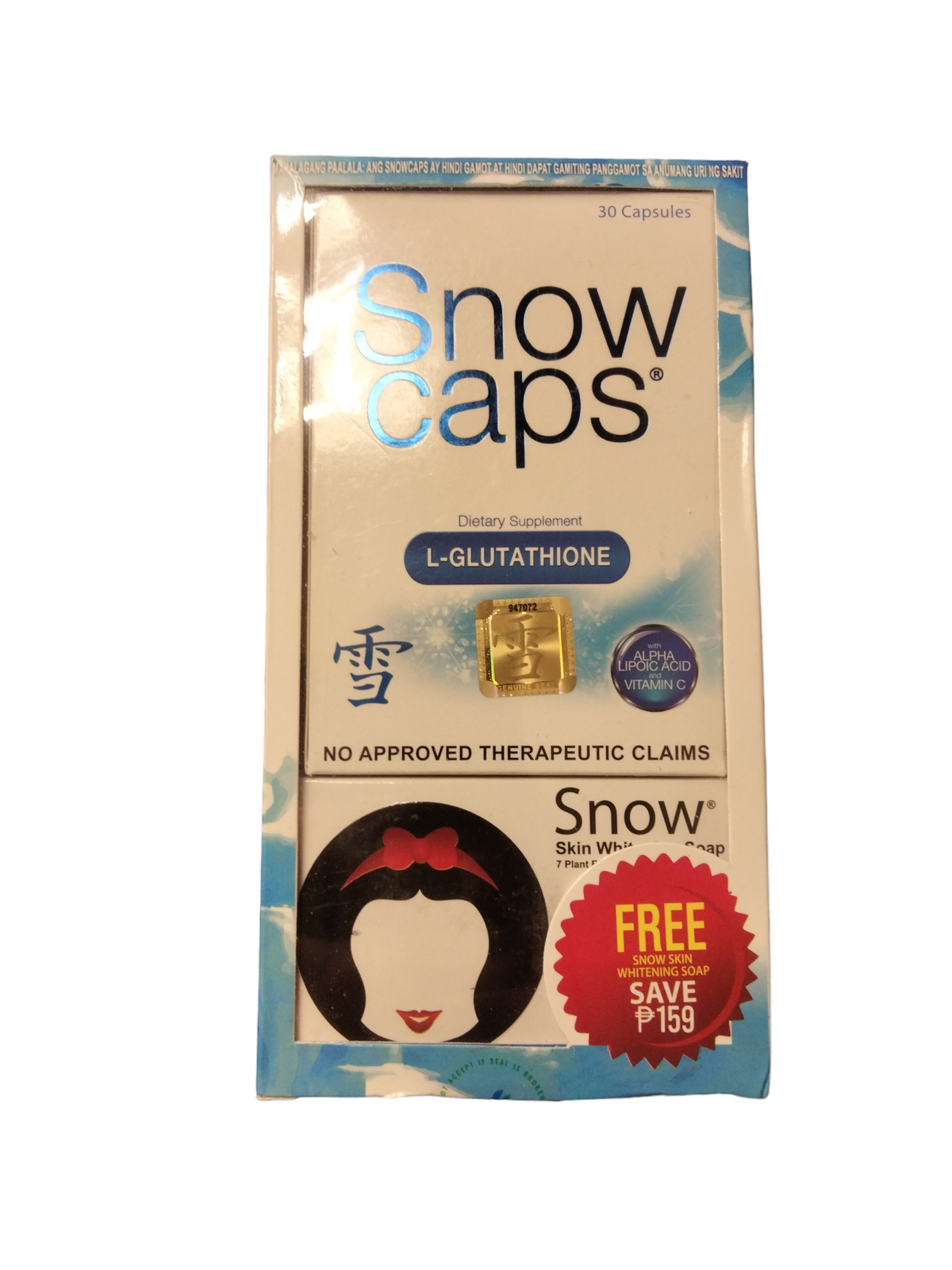 Snow caps 30 capsules