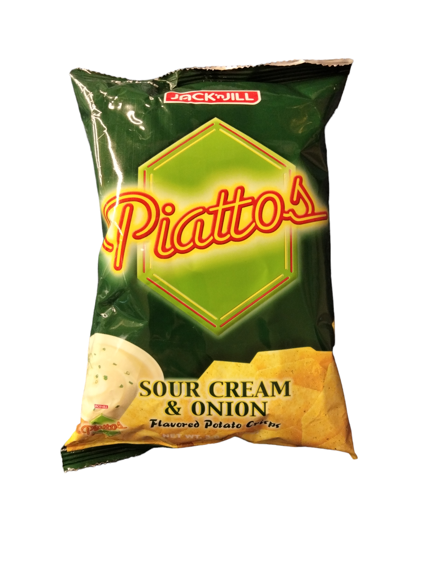 Piattos Sour Cream & Onion