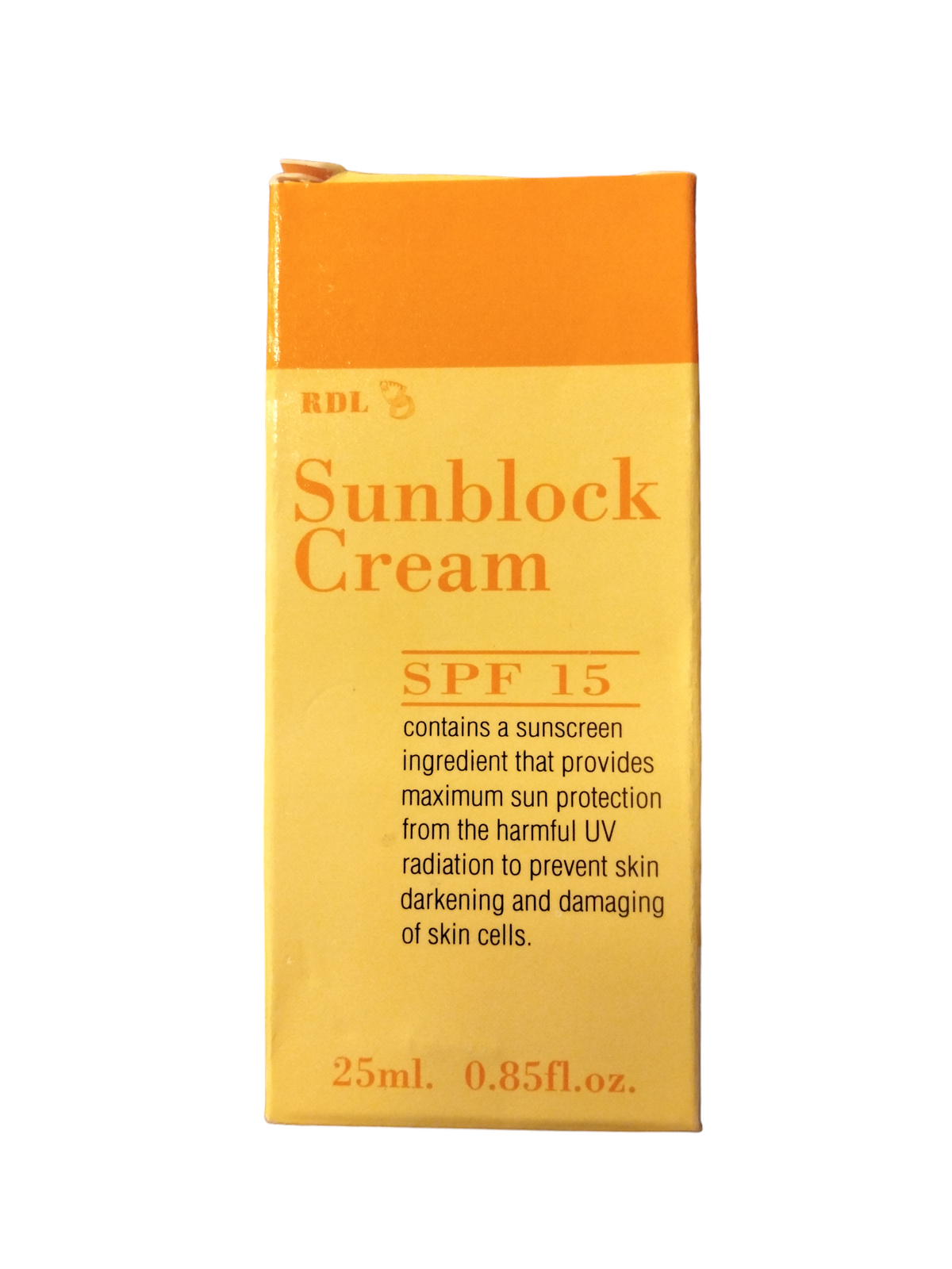 RDL Sunblock Cream SPF 15 | 25ml