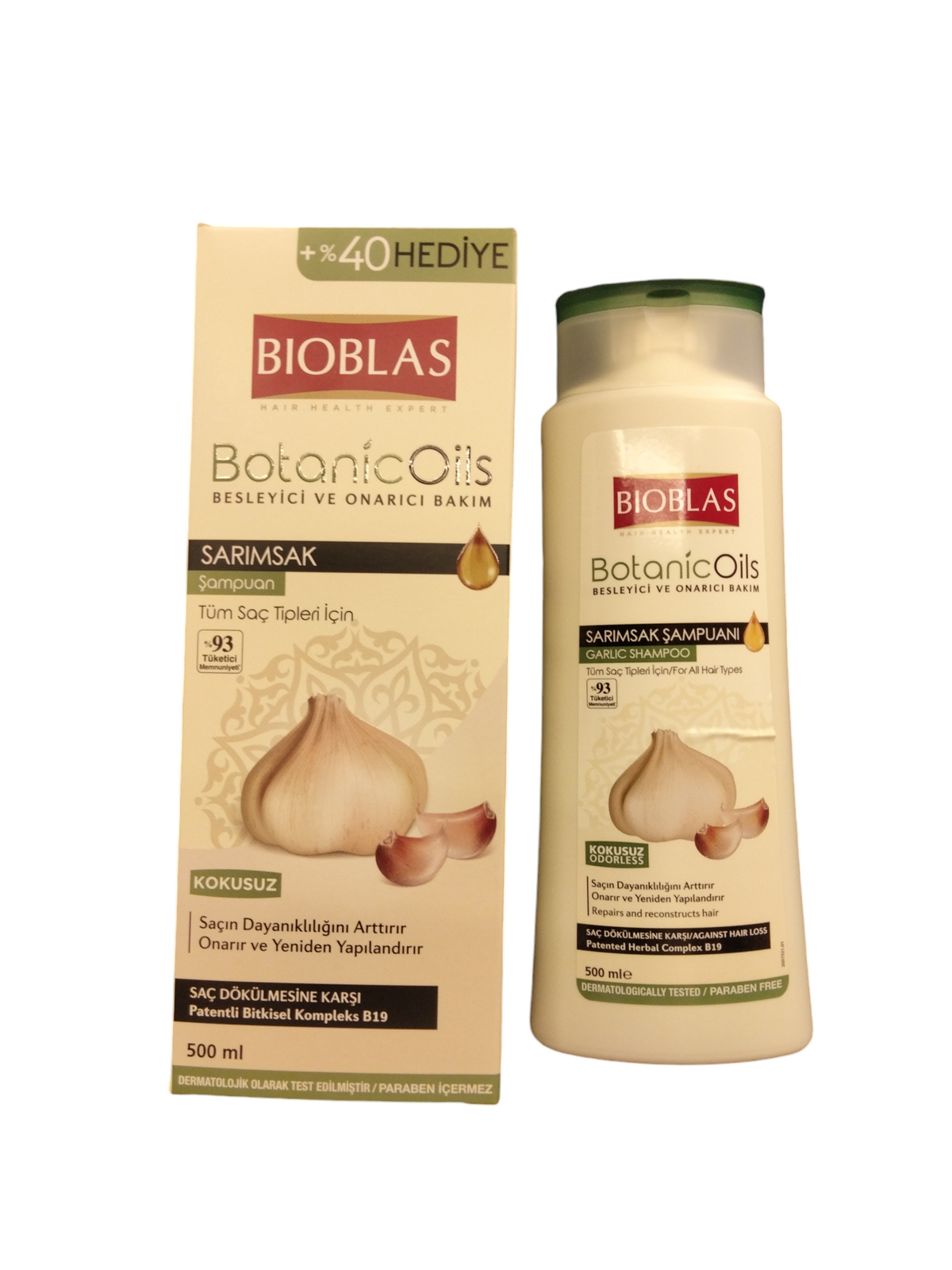 Botanic Oils Garlic Shampoo