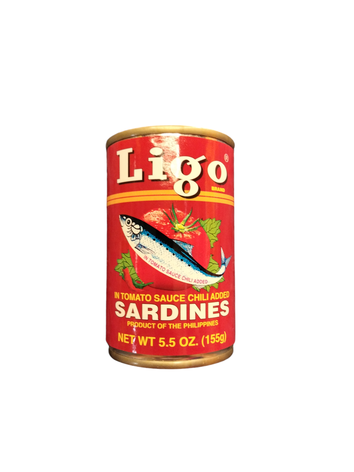 Ligo Sardines in Tomato Sauce Chili 155g