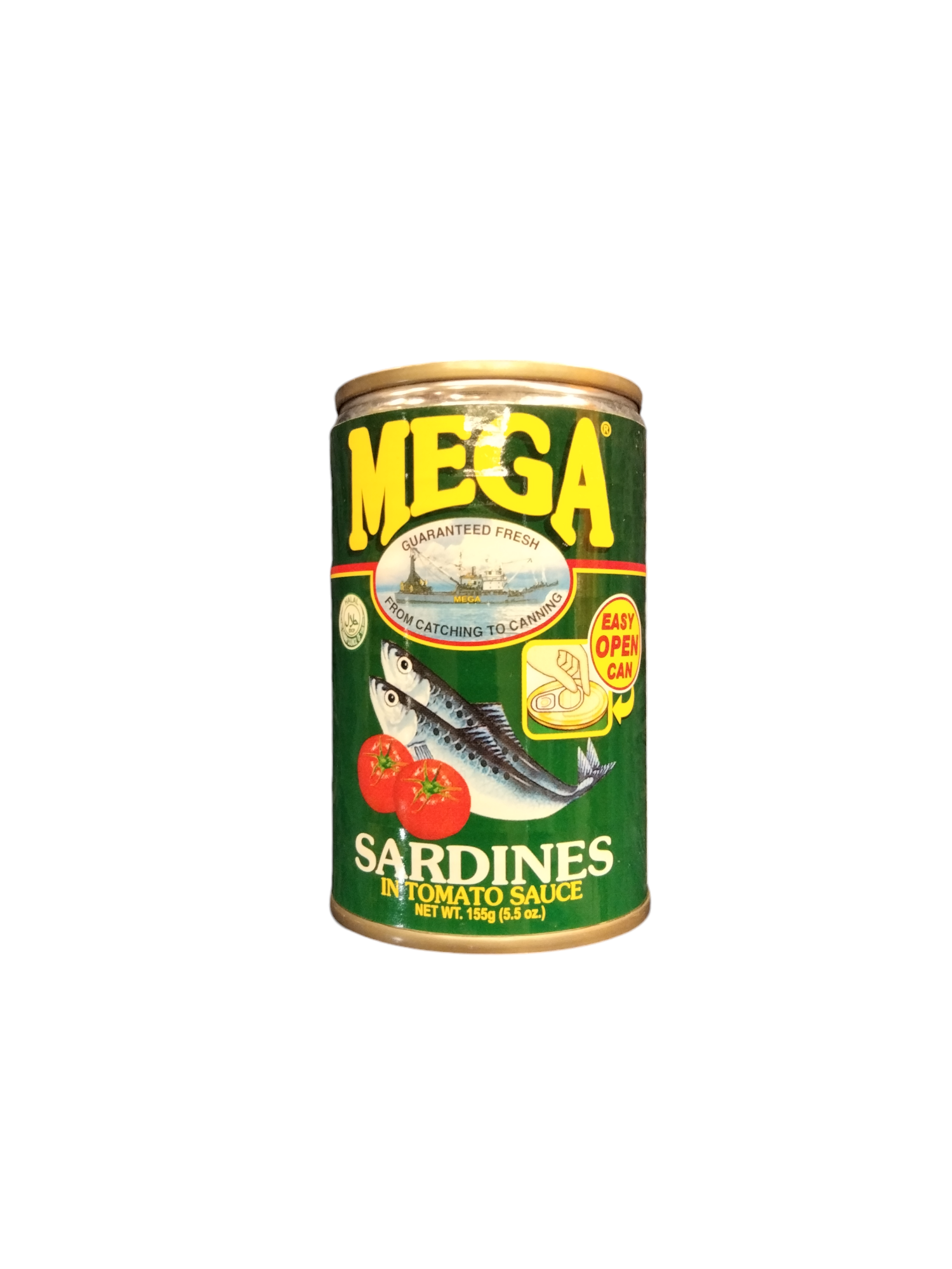 Mega Sardines in Tomato Sauce 155g