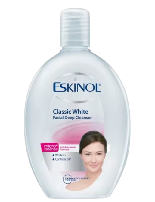 Eskinol Classic White/Glow Facial Deep Cleanser 135 ml