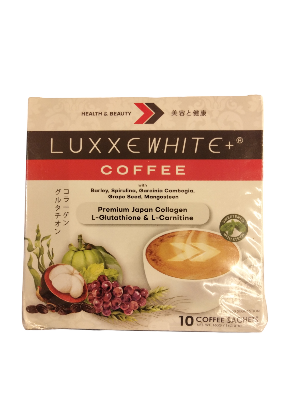 Luxxe White Coffee 10 sachets