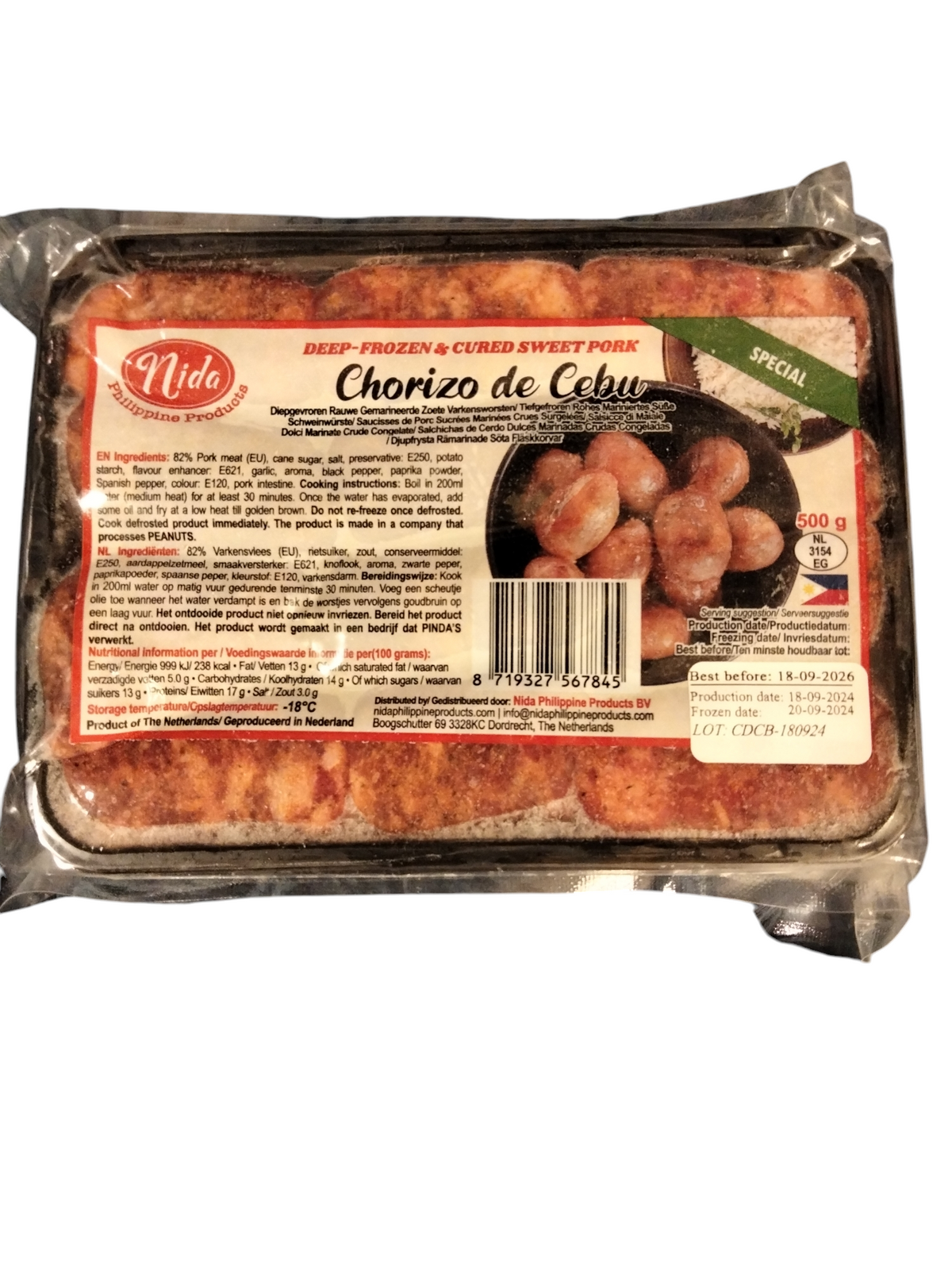 Chorizo de Cebu Special 500g